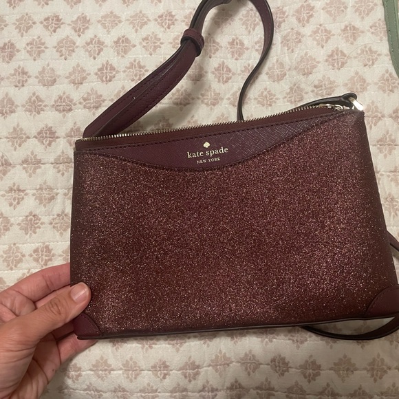 Kate spade shimmy glitter purse - Picture 2 of 3